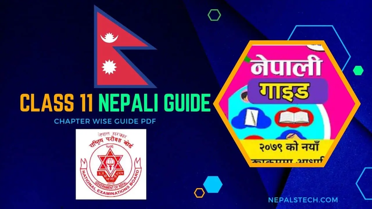 class 11 nepali guide, nepali guide class 11, nepali guide